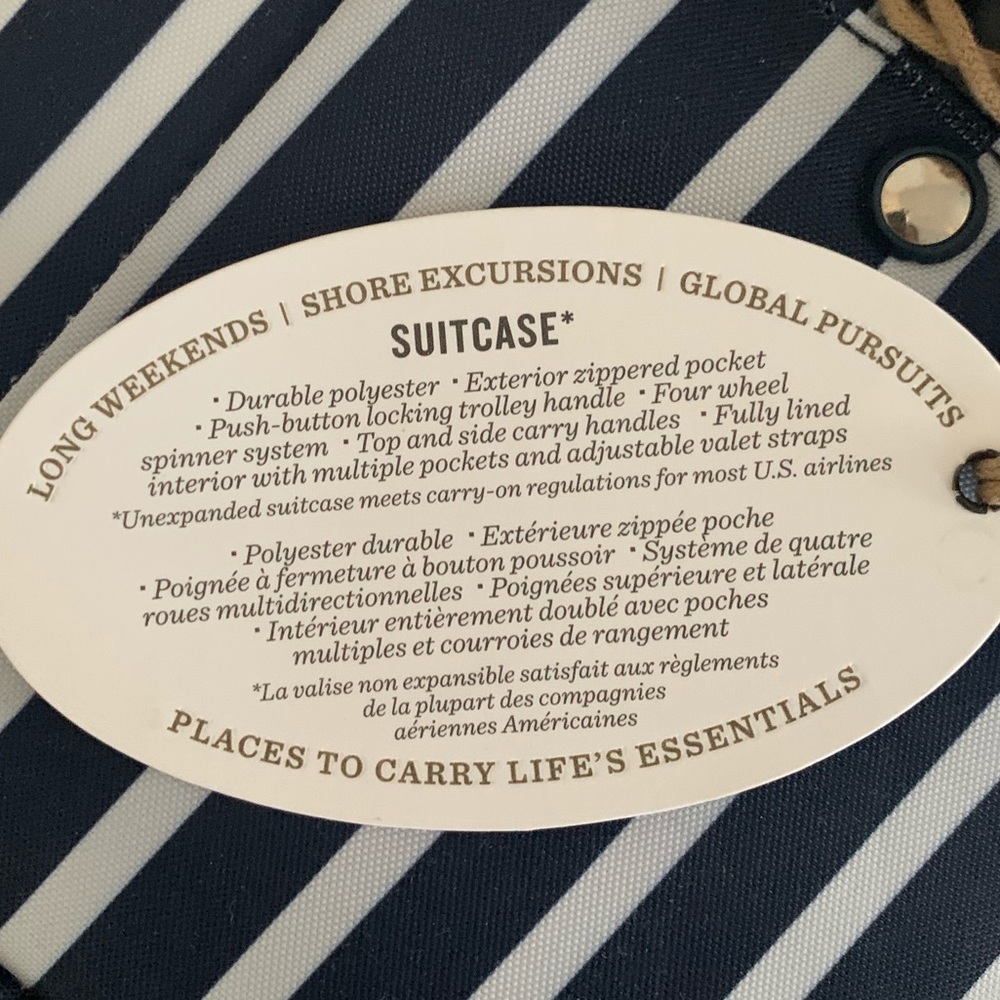 NWT ✨Tommy Bahama 29” expandable spinner suitcase - Picture 8 of 8